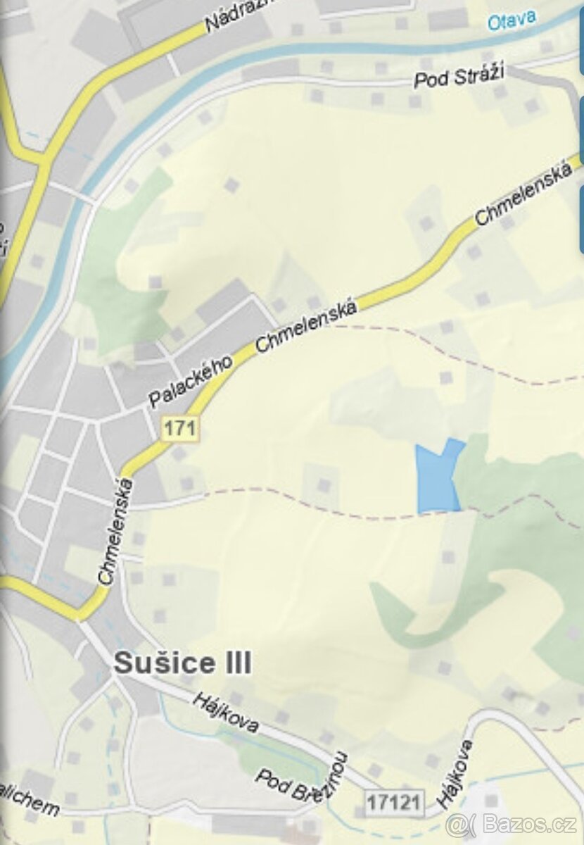 Pozemek v Sušici