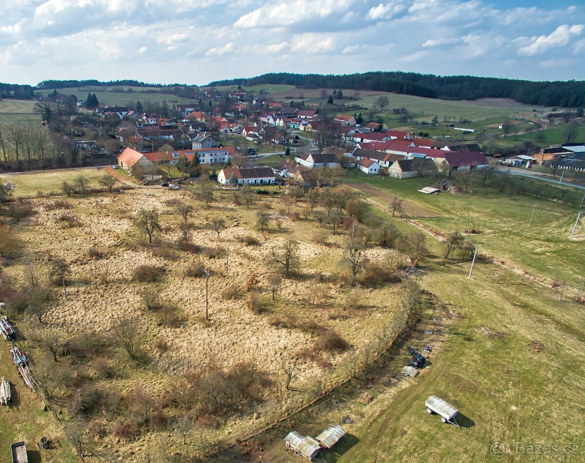 Stavební pozemek Písek,Velké Nepodřice