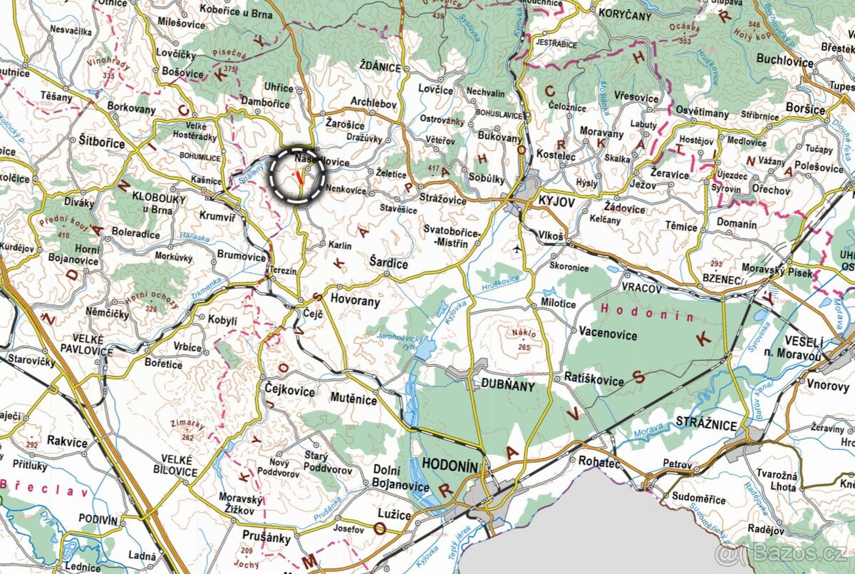 Zemědělská půda, prodej, Násedlovice, Hodonín
