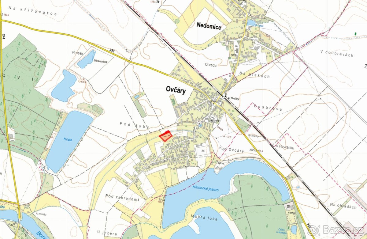 Louka, prodej, Ovčáry, Mělník