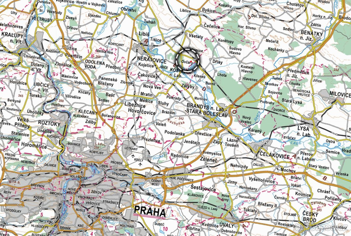 Louka, prodej, Ovčáry, Mělník