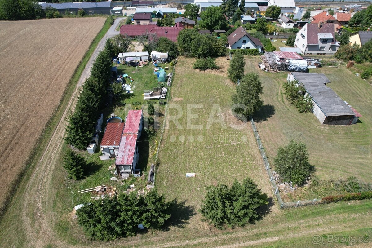 Sudoměřice u Tábora, prodej pozemku 1 238 m2, okr. Tábor