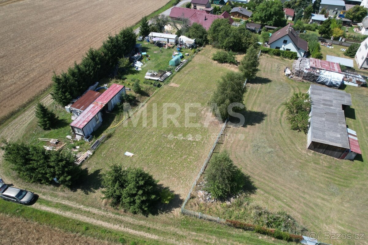 Sudoměřice u Tábora, prodej pozemku 1 238 m2, okr. Tábor