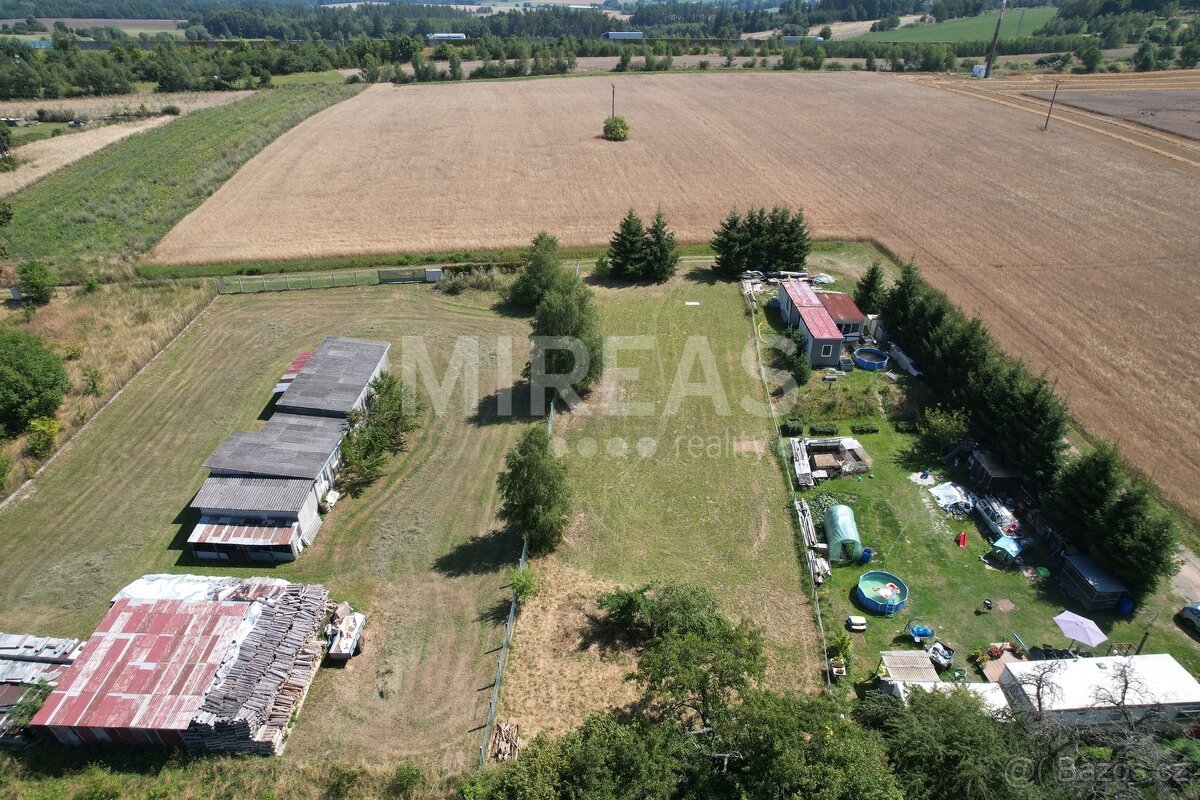 Sudoměřice u Tábora, prodej pozemku 1 238 m2, okr. Tábor