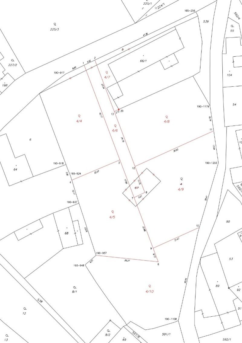 Prodej stavebního pozemku 1110 m², Soběraz u Jičín