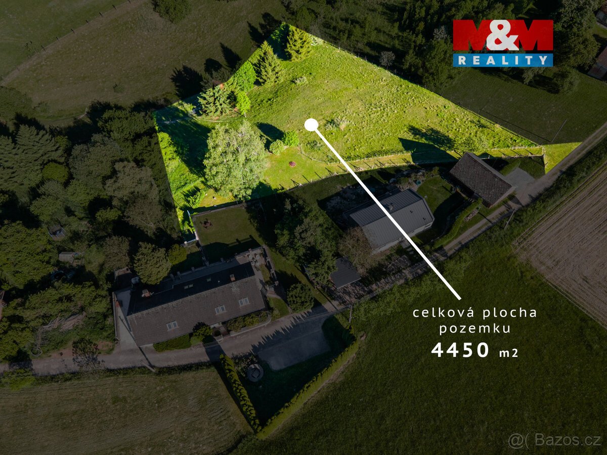 Prodej pozemku k bydlení, 4450 m², Javornice