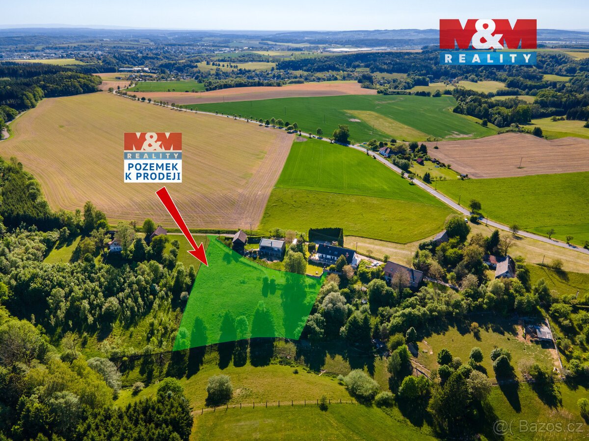 Prodej pozemku k bydlení, 4450 m², Javornice