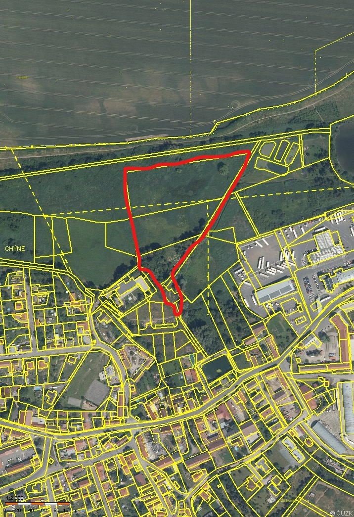 Praha západ obec Chýně 21782m2