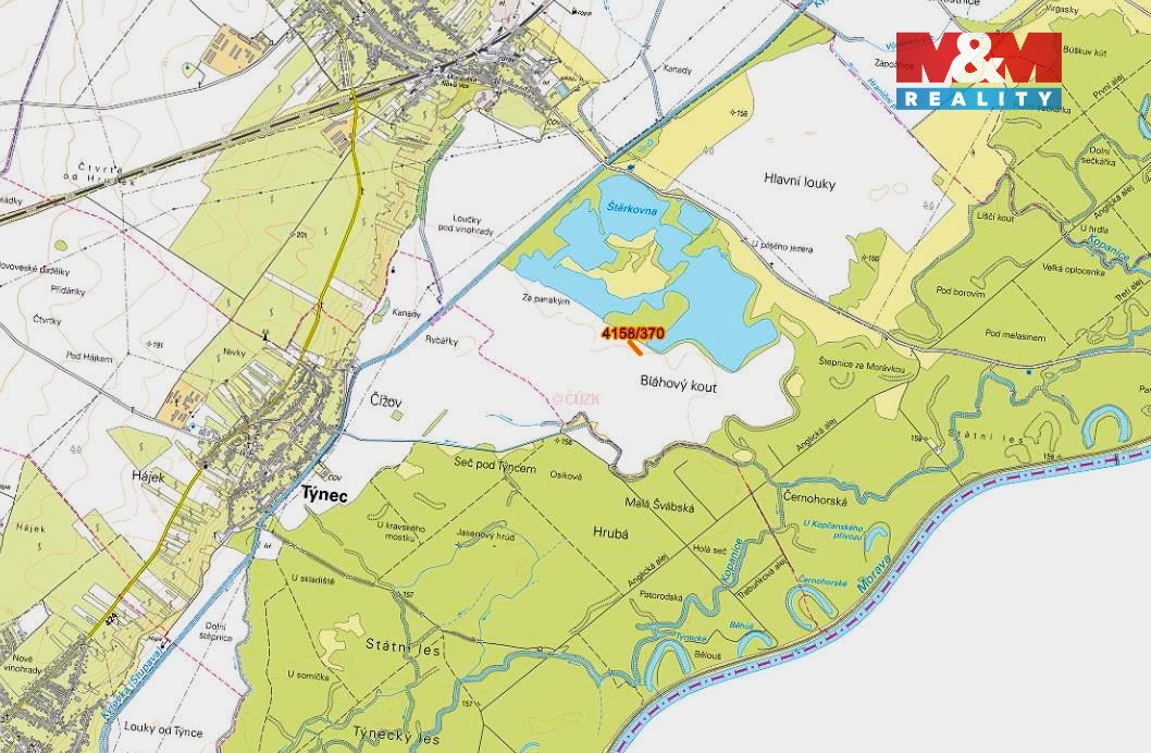 Prodej louky, 511 m², Moravská Nová Ves