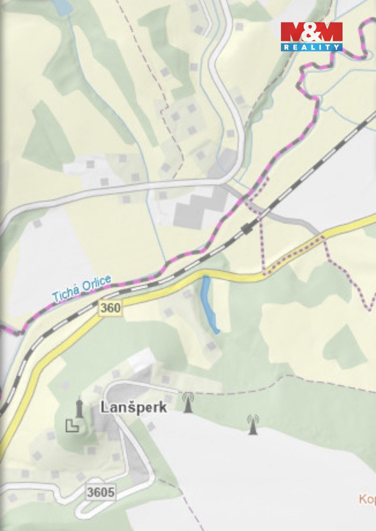 Prodej lesa, 4113 m², Dolní Dobrouč, Lanšperk