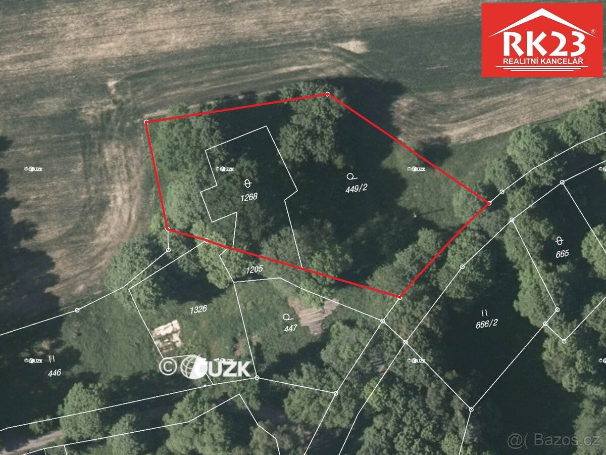 Prodej, Pozemek pro bydlení, Chodovská Huť, ev.č. 01547