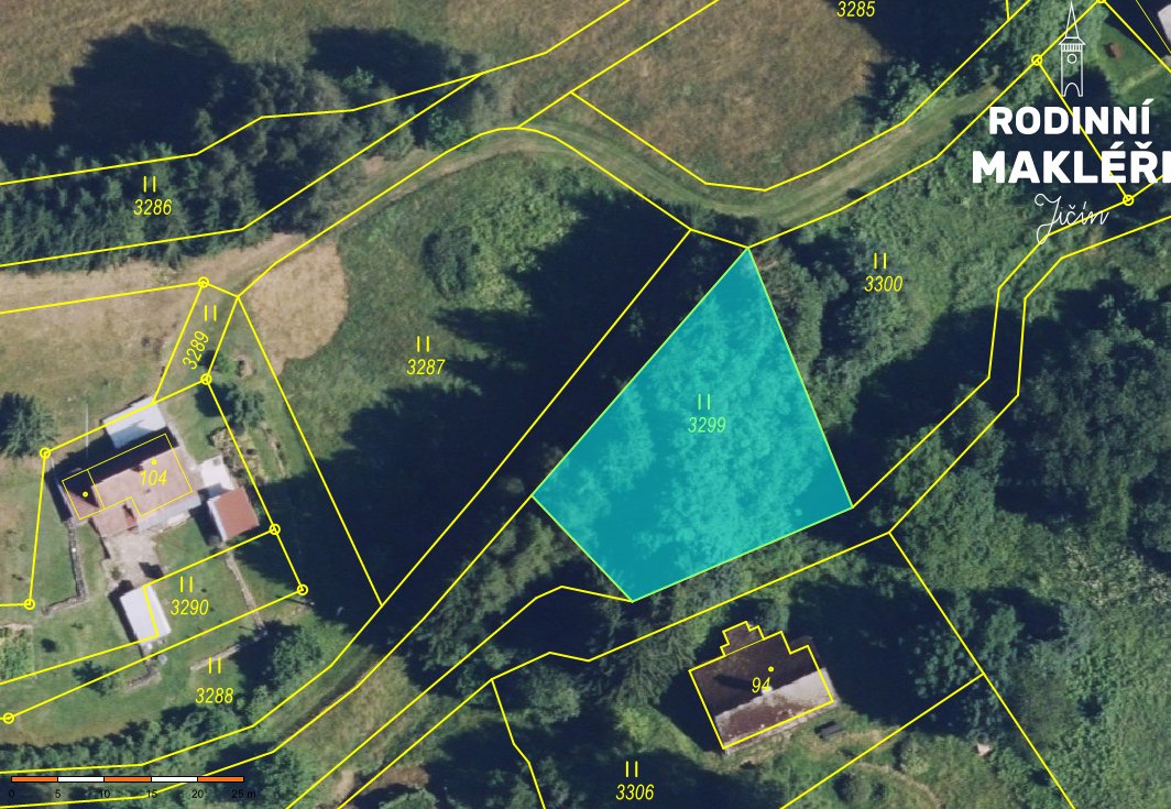 Trvalý travní porost, 661 m2, Dolní Boříkovice