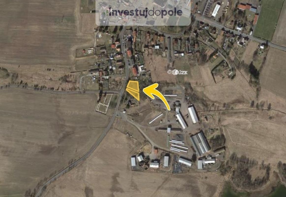 Prodej specifického pozemku 1 866 m², Trstěnice