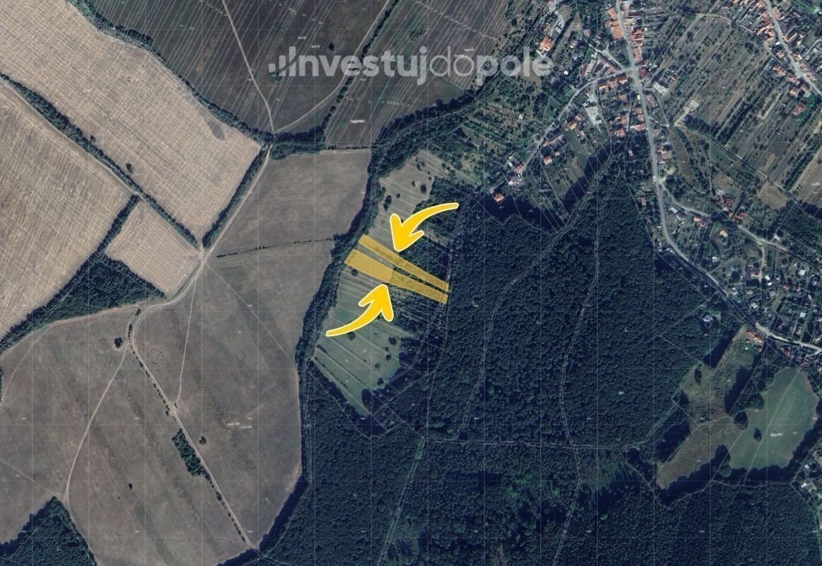 Prodej podílu 1/2 louky 3 313 m², Radějov