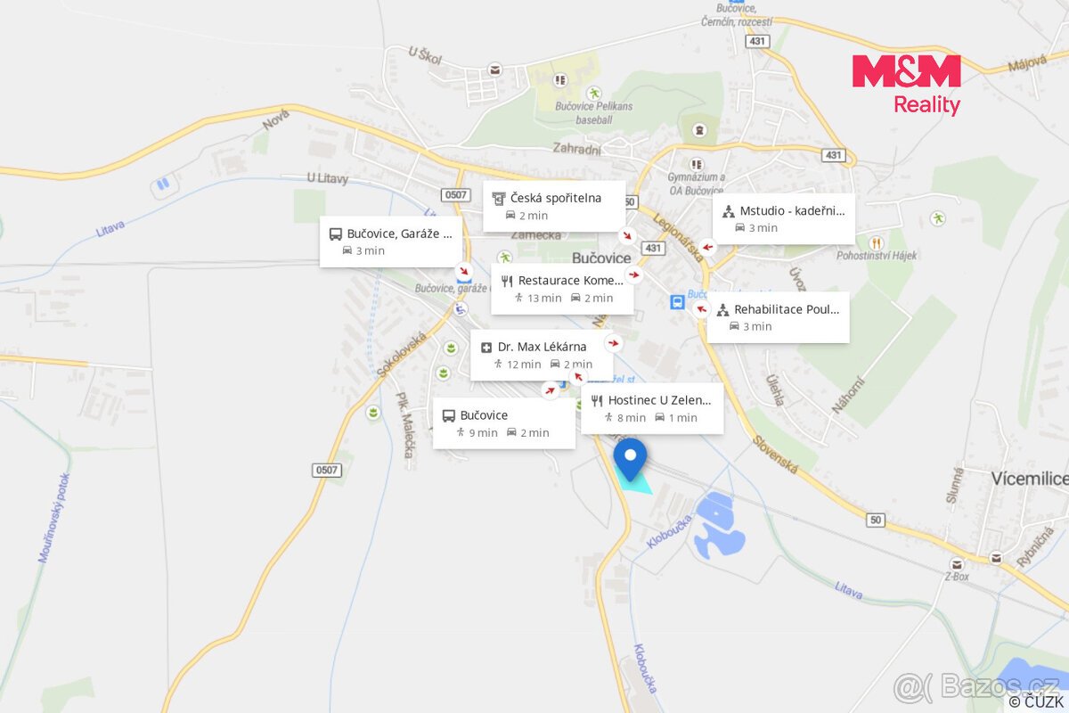 Prodej komerčního pozemku, 6796 m², Bučovice