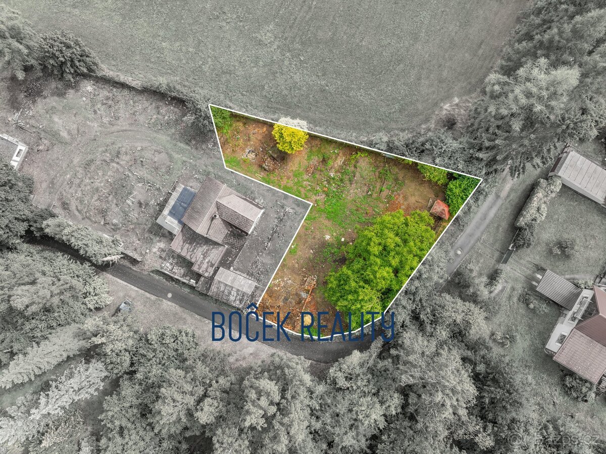 Prodej stavebního pozemku 739 m², Zbiroh, ul. Vlčí jáma