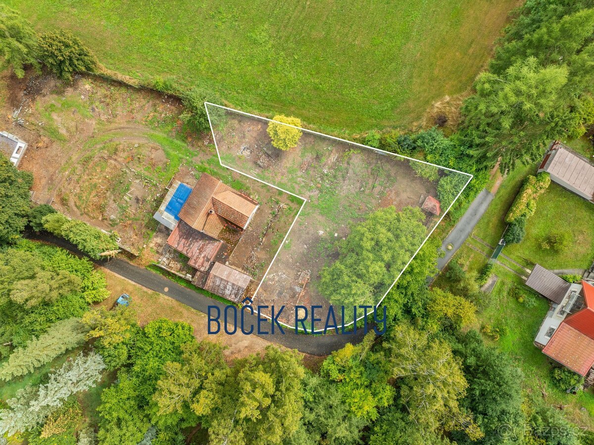 Prodej stavebního pozemku 739 m², Zbiroh, ul. Vlčí jáma