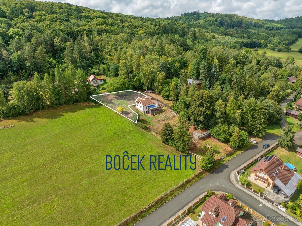 Prodej stavebního pozemku 739 m², Zbiroh, ul. Vlčí jáma