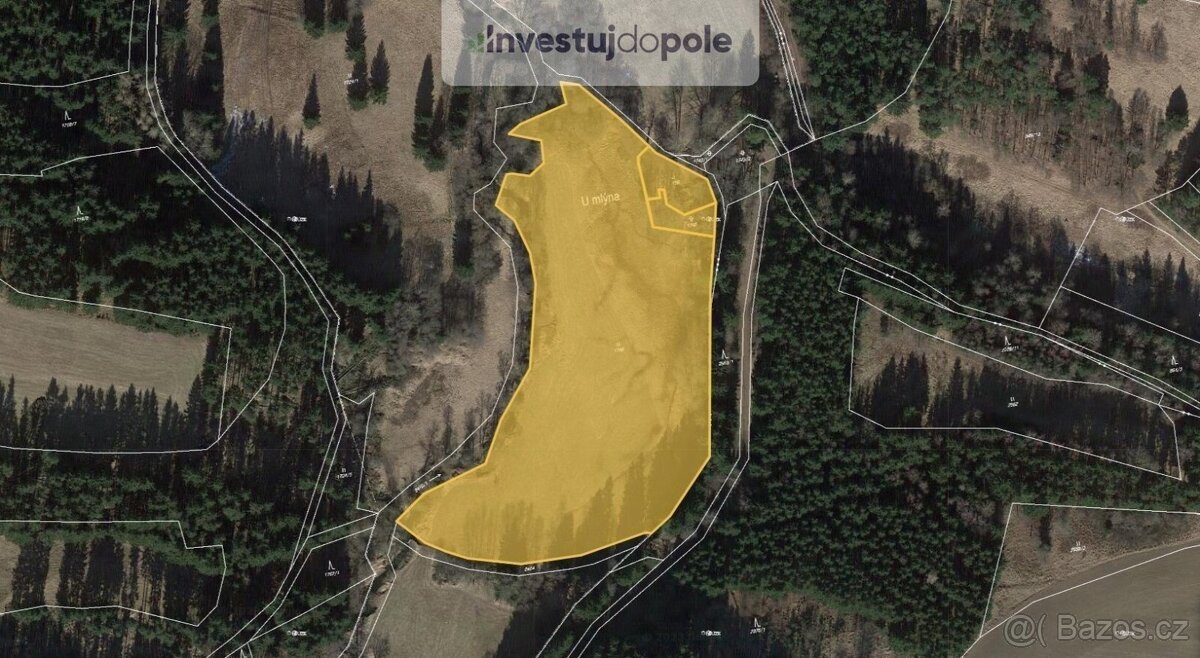 Prodej stavebního pozemku v k.ú. Útvina, ev.č. 2025-06-09-4