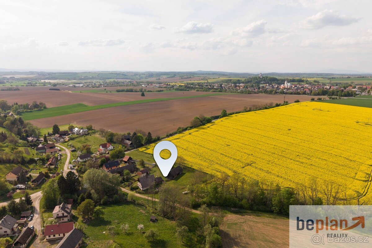 Prodej pozemku s výměrou přes 1000 m2, Spyšova-Sobotka,