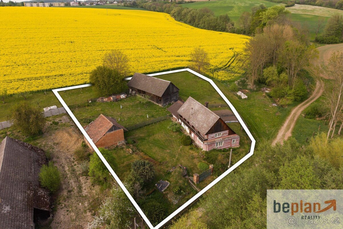 Prodej pozemku s výměrou přes 1000 m2, Spyšova-Sobotka,