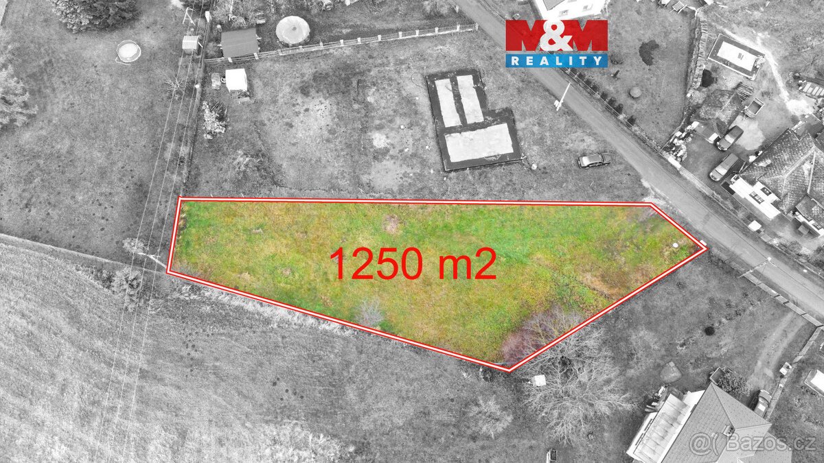 Prodej pozemku k bydlení, 1250 m², Seč