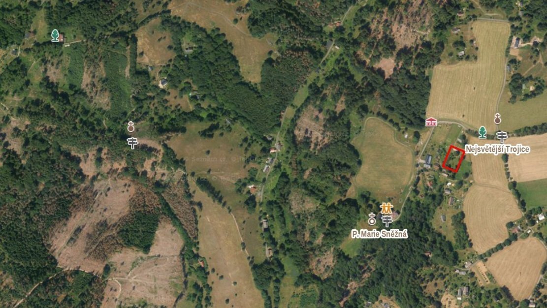 Nabízíme k prodeji pozemek o výměře 1 531 m² v malebné lokal