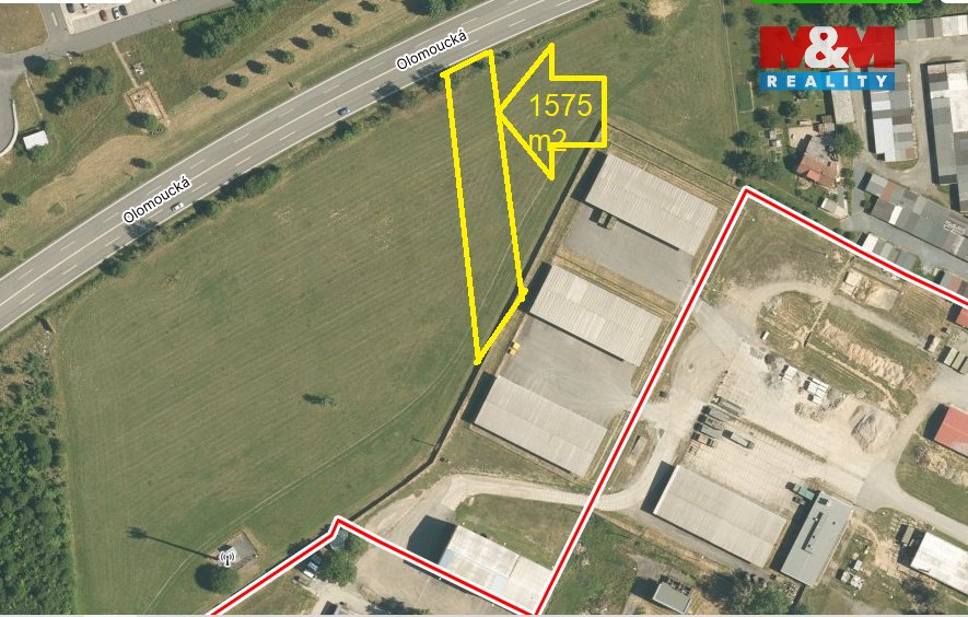 Prodej pole, 1575 m², Hranice