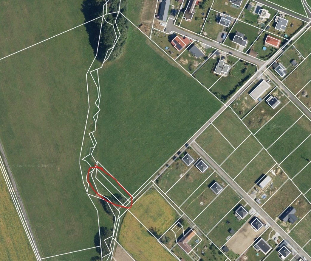 Pozemky Lučina 499 m2