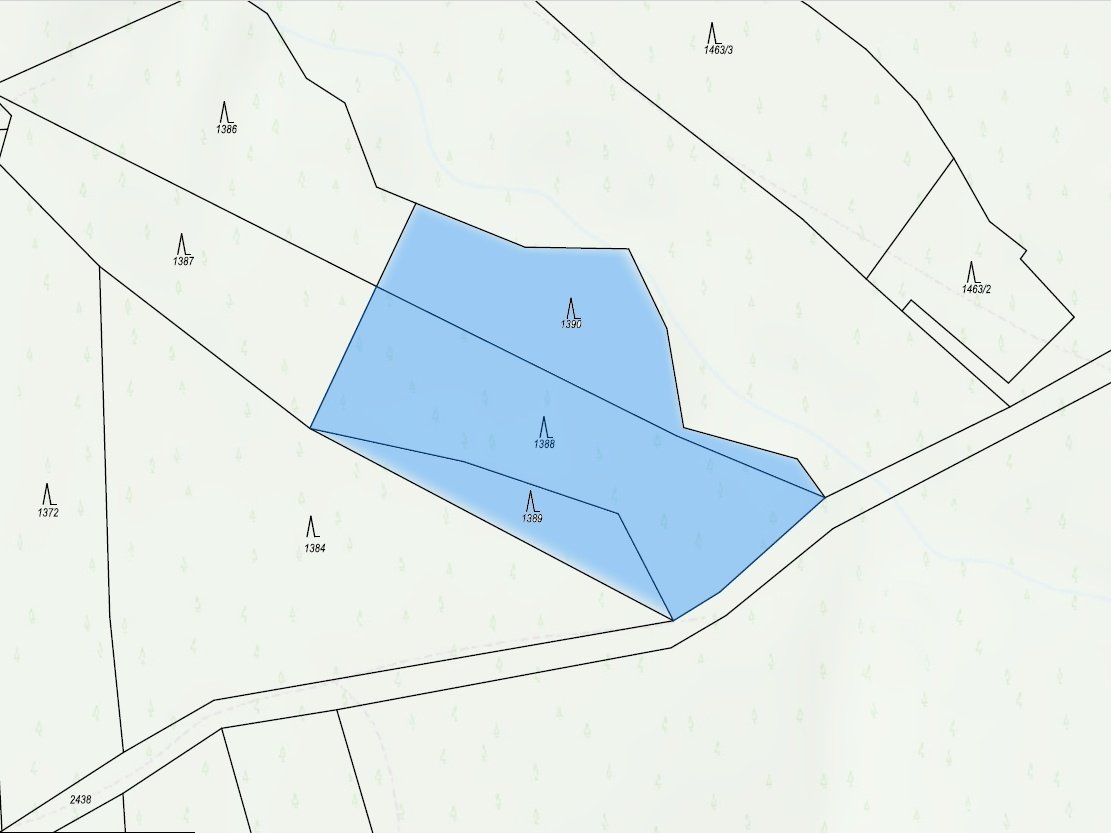 Prodám lesní pozemky 4251m2