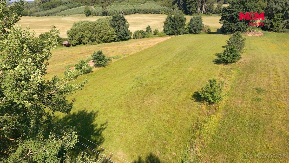Prodej pole, 4456 m², Boudy