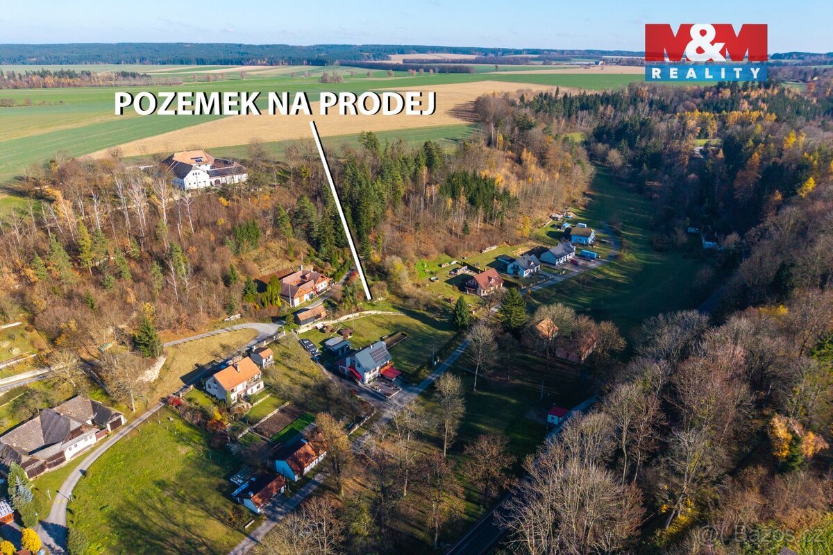 Prodej pozemku k bydlení, 888 m², Chmelík