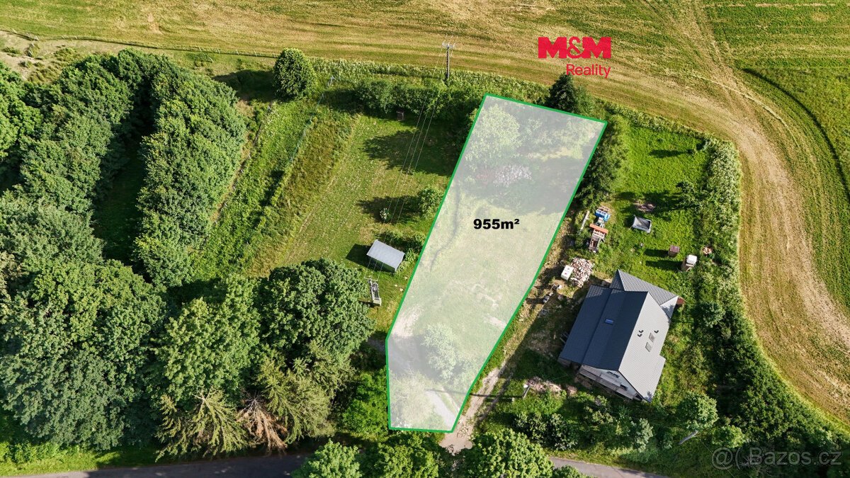 Prodej pozemku k bydlení, 955 m², Tachov