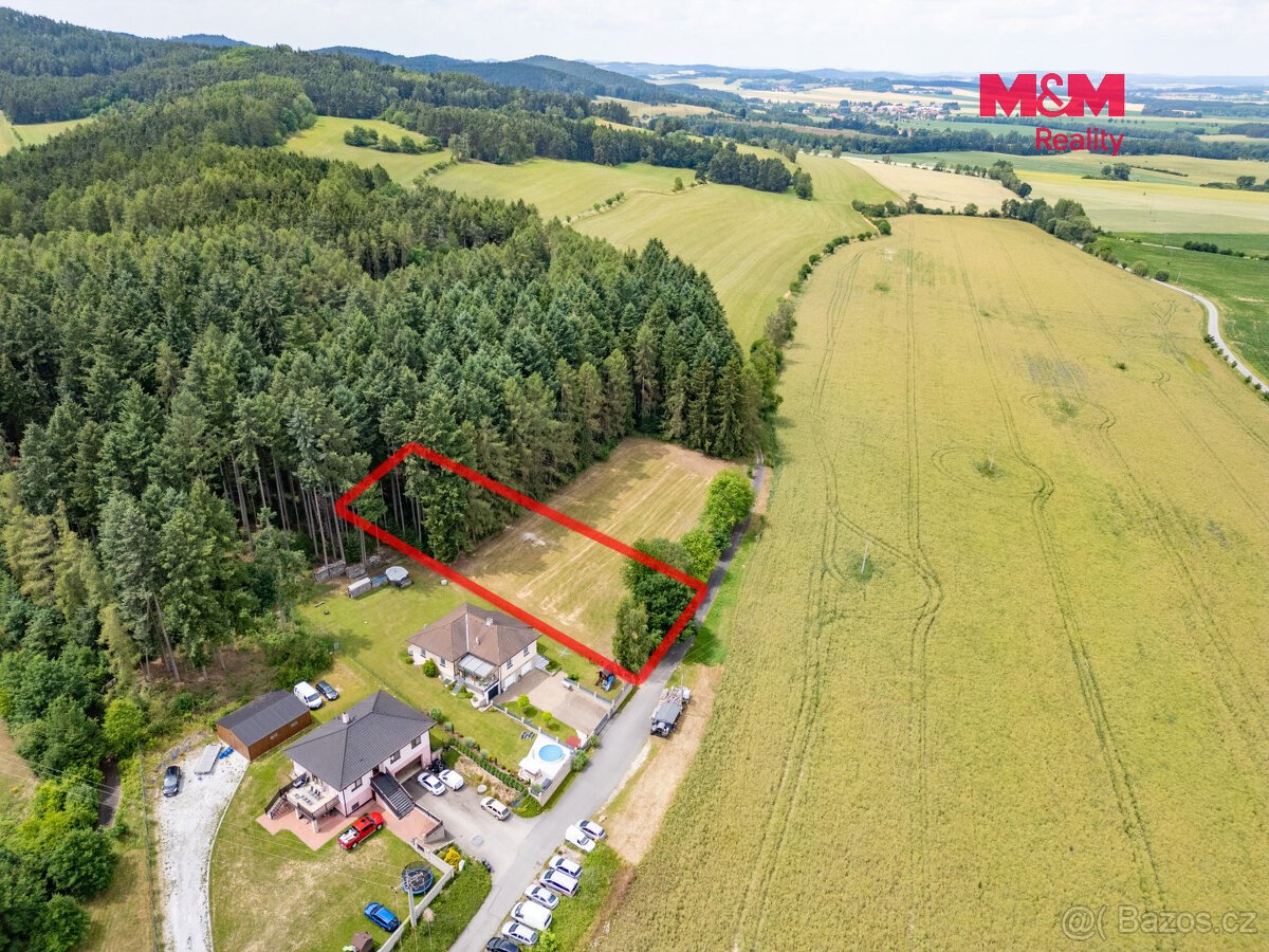 Prodej pozemku k bydlení, 1913 m², Drachkov