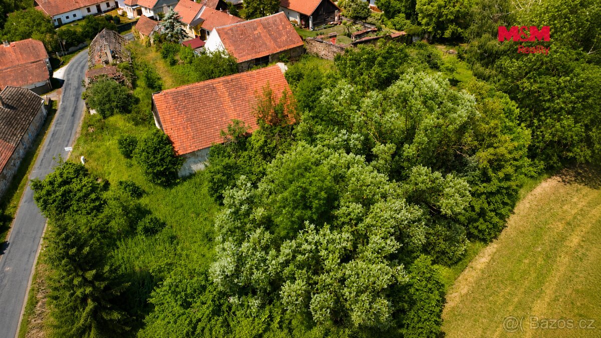 Prodej pozemku k bydlení, 1023 m², Měčín