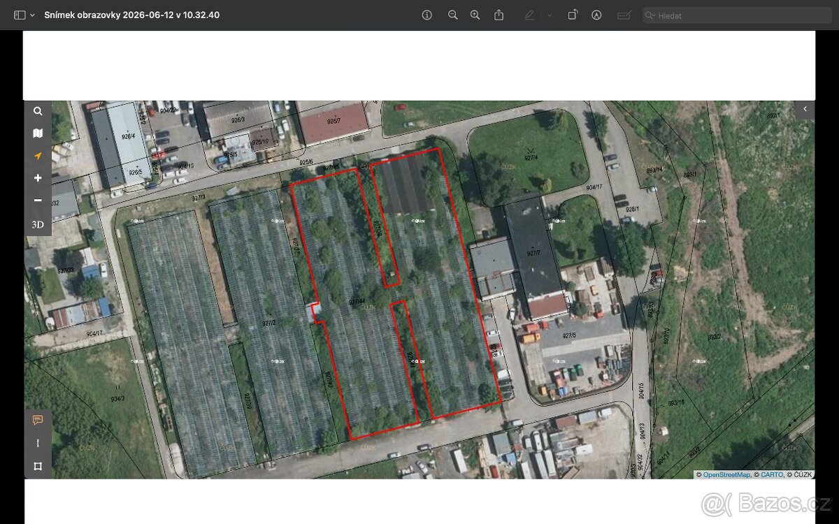 Prodej stavebního pozemku – 5 129 m²