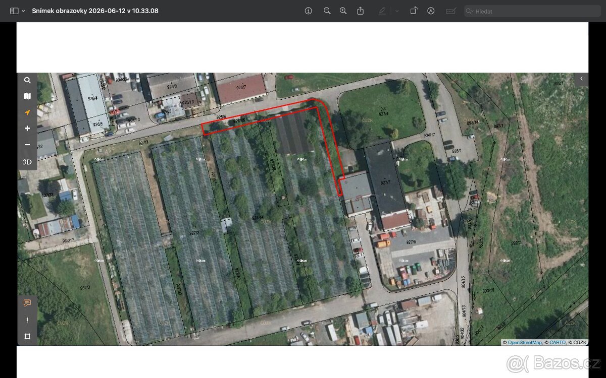 Prodej stavebního pozemku – 5 129 m²