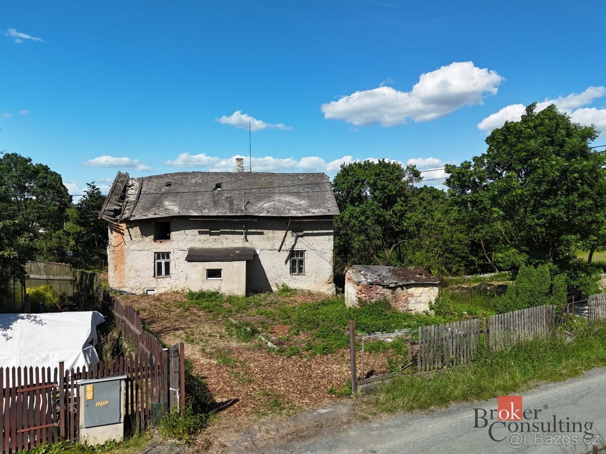 Prodej, pozemky/bydlení, 1348 m2, Lubojaty 4, 74292 Bílovec,