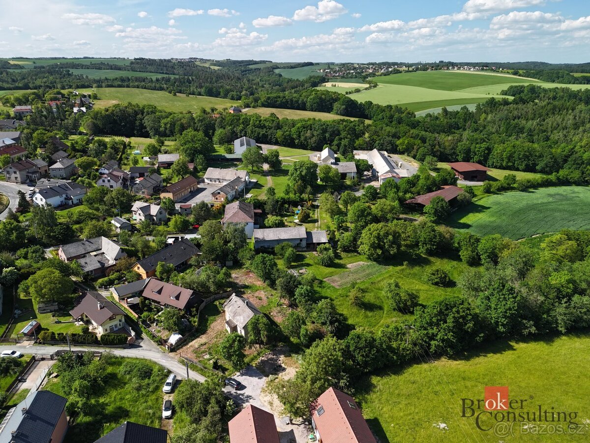 Prodej, pozemky/bydlení, 1348 m2, Lubojaty 4, 74292 Bílovec,