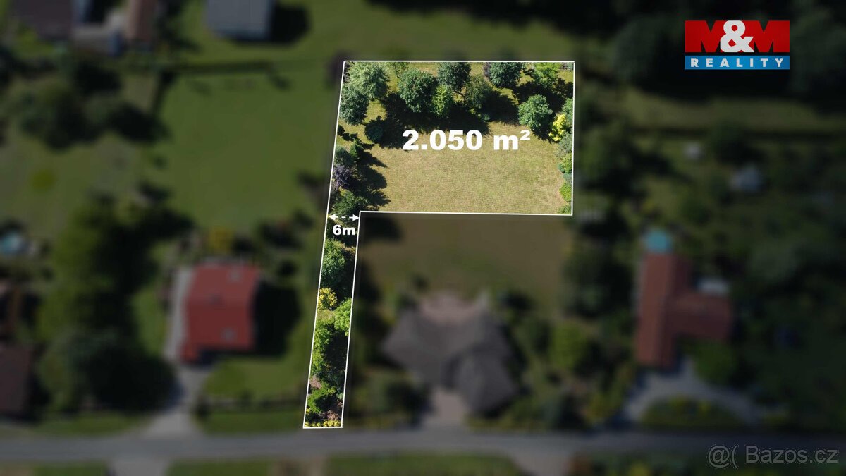 Prodej pozemku k bydlení, 2050 m², Horní Těrlicko