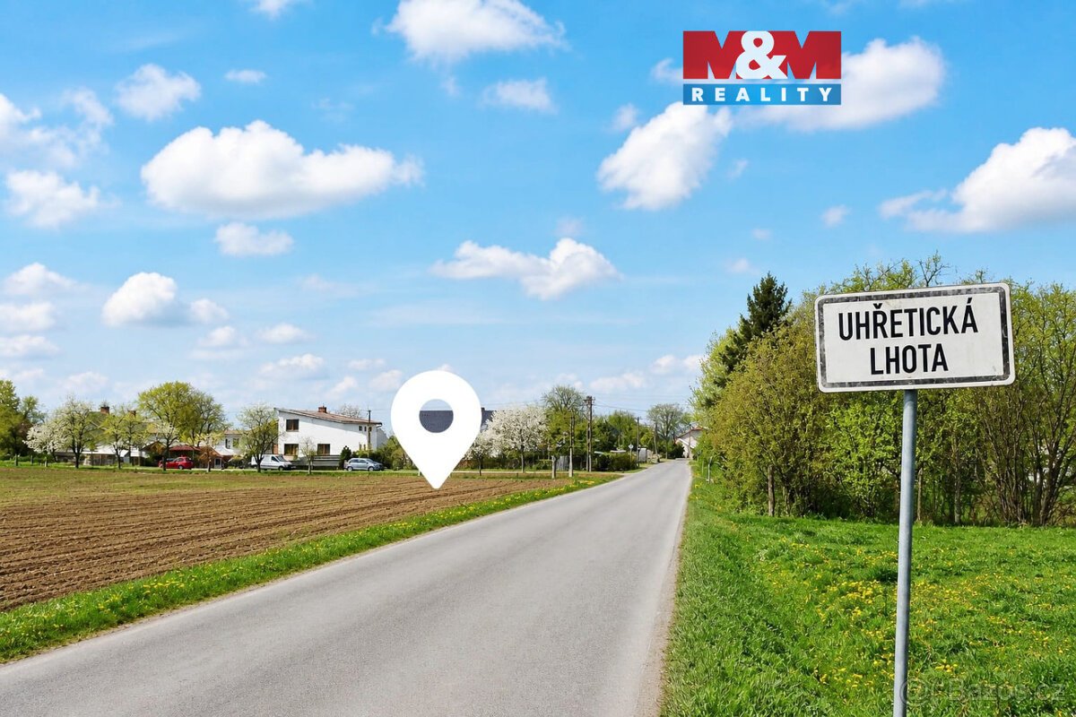 Prodej pozemku k bydlení, 908 m², Úhřetická Lhota