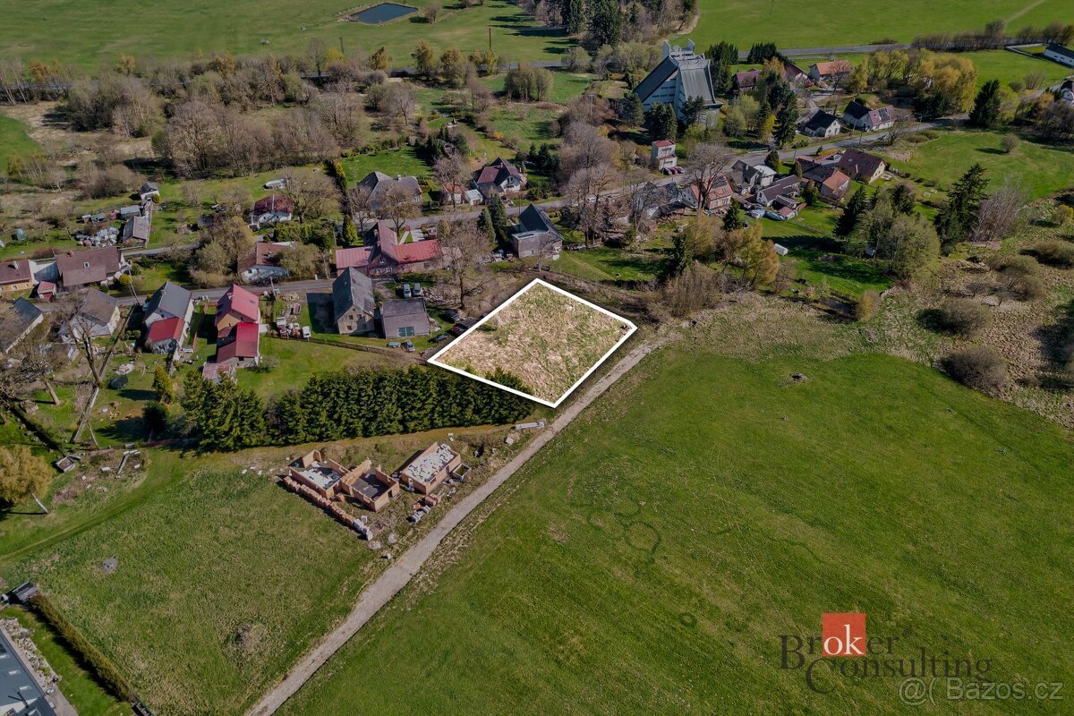 Prodej, pozemky/bydlení, 1572 m2, Zádub , Zádub-Závišín, Che