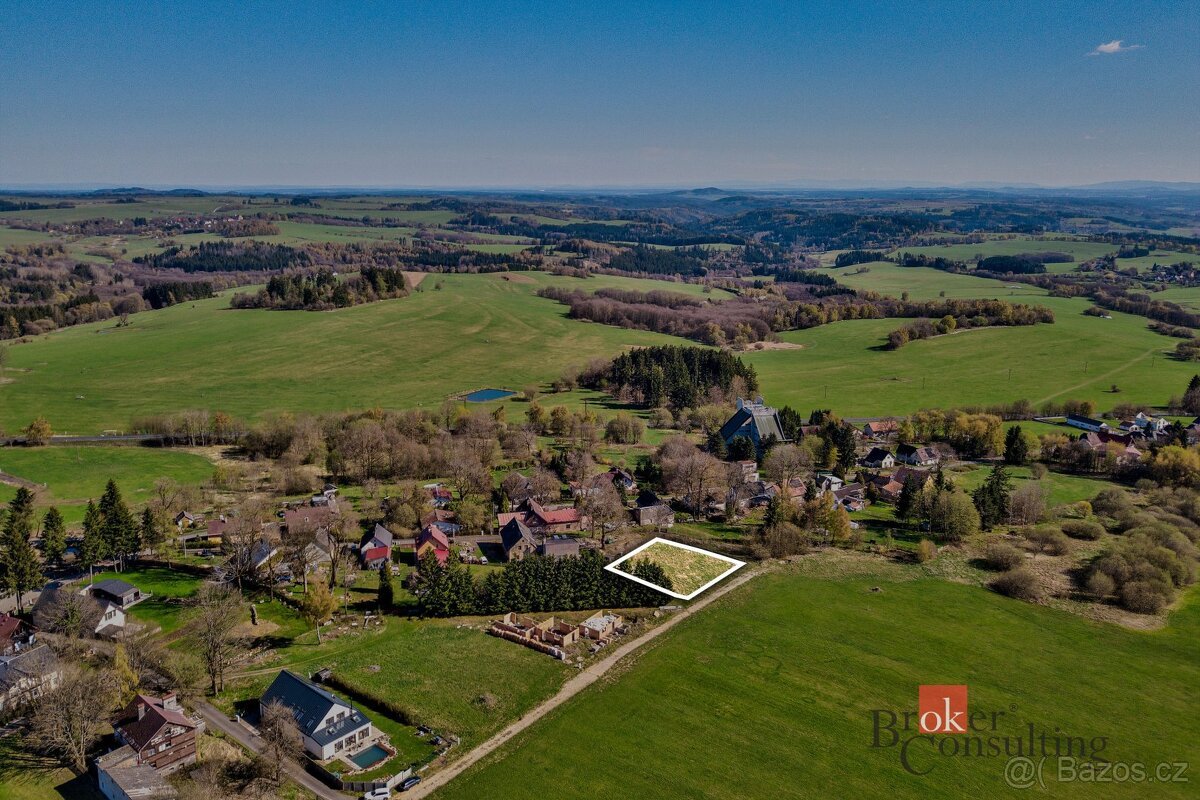 Prodej, pozemky/bydlení, 1572 m2, Zádub , Zádub-Závišín, Che