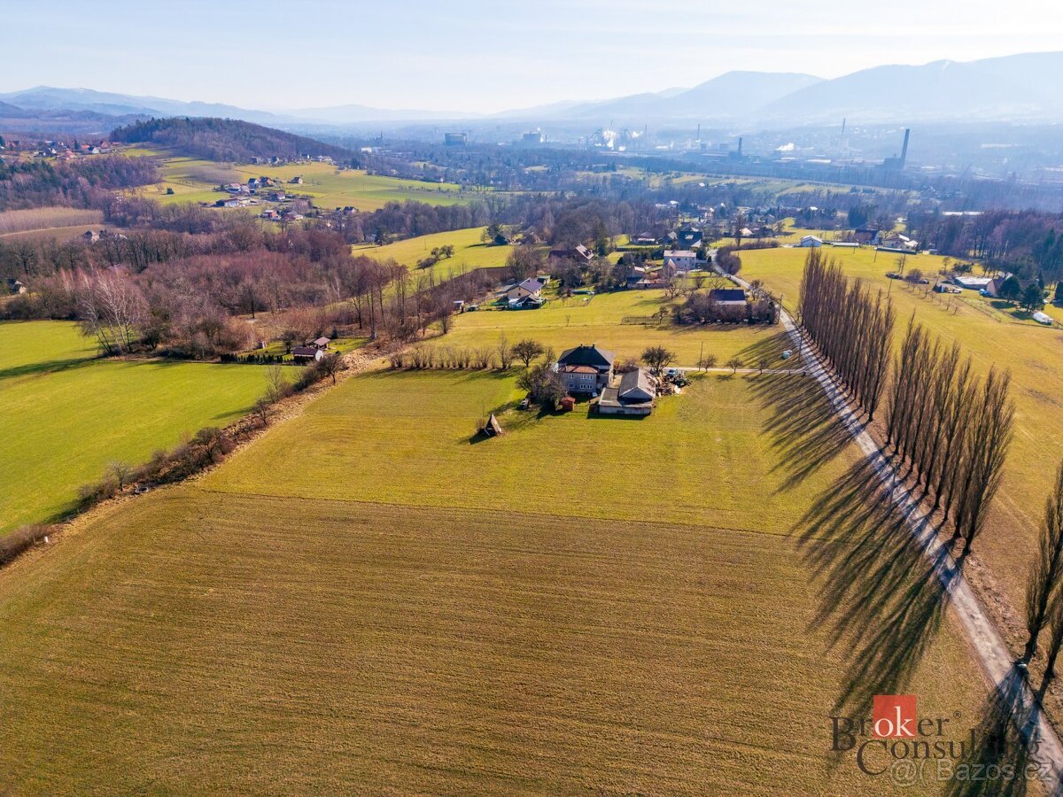Prodej, pozemky/bydlení, 1263 m2, Osůvky , Třinec, Frýdek-Mí