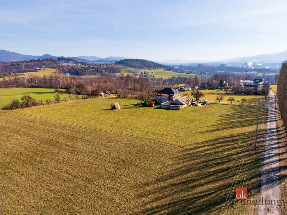 Prodej, pozemky/bydlení, 1263 m2, Osůvky , Třinec, Frýdek-Mí