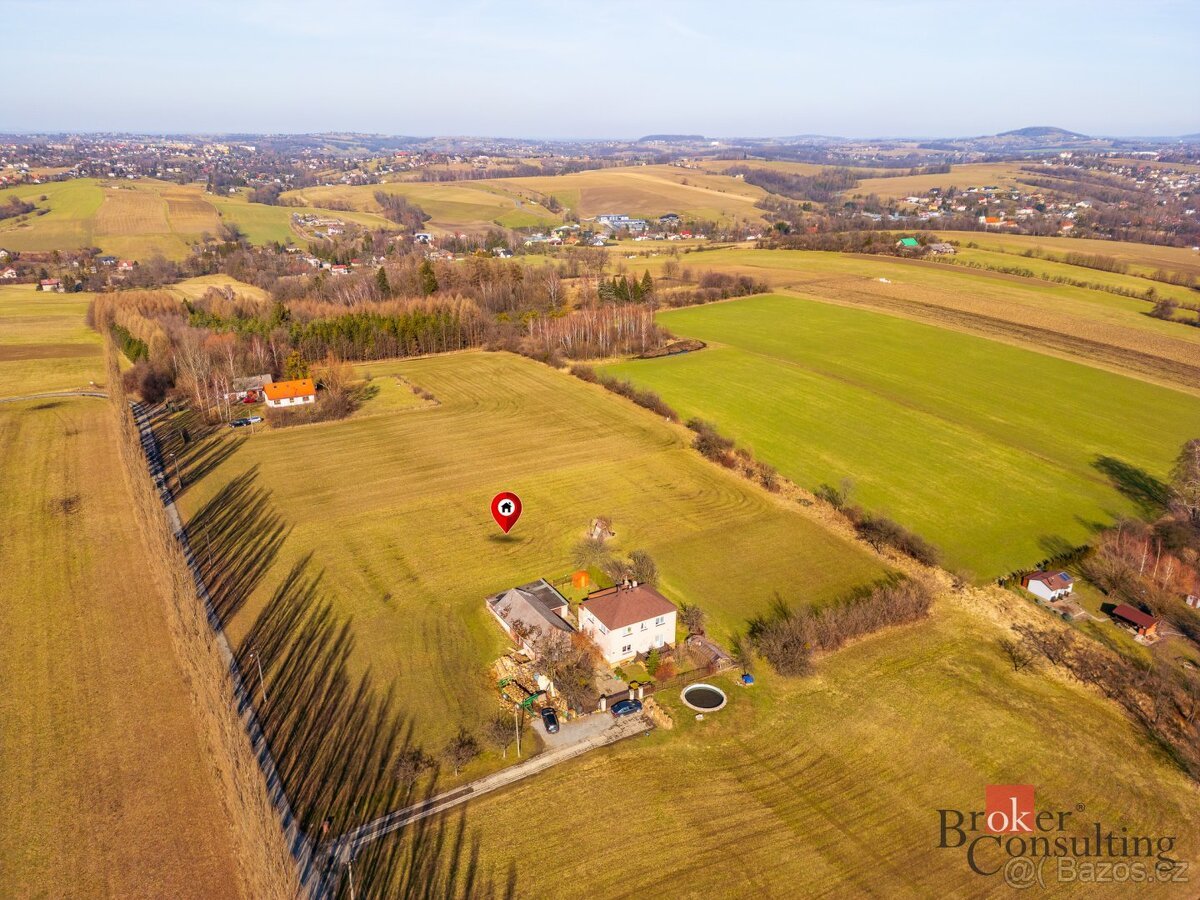 Prodej, pozemky/bydlení, 1171 m2, Osůvky , Třinec, Frýdek-Mí