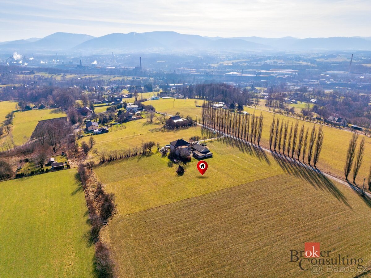Prodej, pozemky/bydlení, 1171 m2, Osůvky , Třinec, Frýdek-Mí