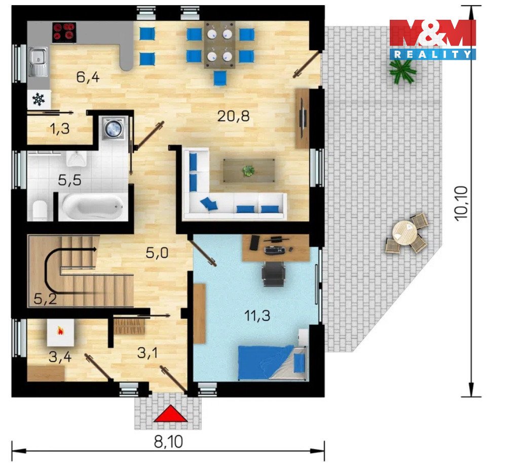 Prodej pozemku k bydlení, 2091 m², Žebrák