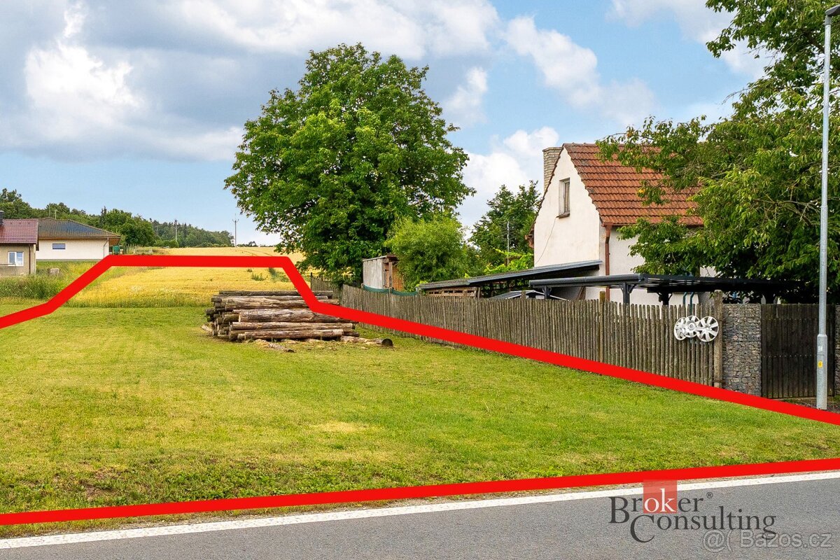 Prodej, pozemky/bydlení, 1488 m2, Krhov, Blansko [ID 73909]