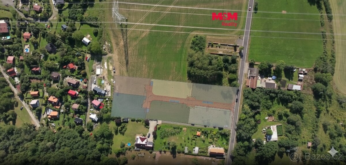 Prodej pozemku k bydlení, 1 100m², Habřina